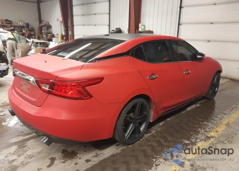 2017 Nissan Maxima 3.5 Sv из США, поврежденный, VIN 1N4AA6AP1HC393555